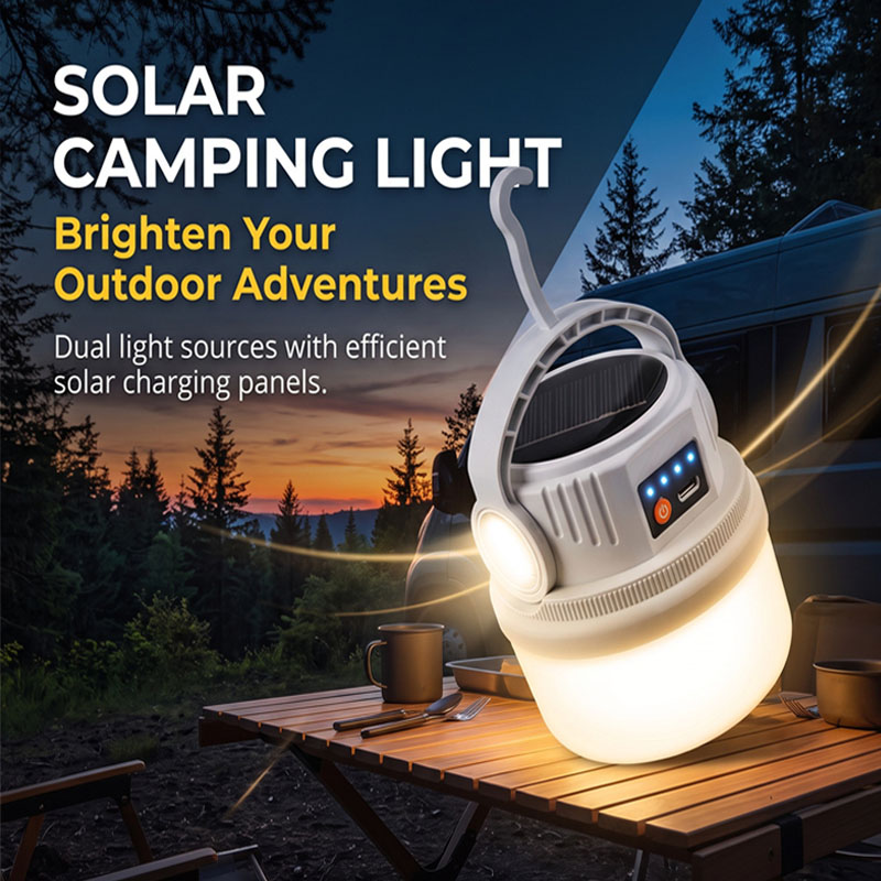 Power Outage Light - Солнечный кемпинговый фонарь, водонепроницаемая уличная светодиодная