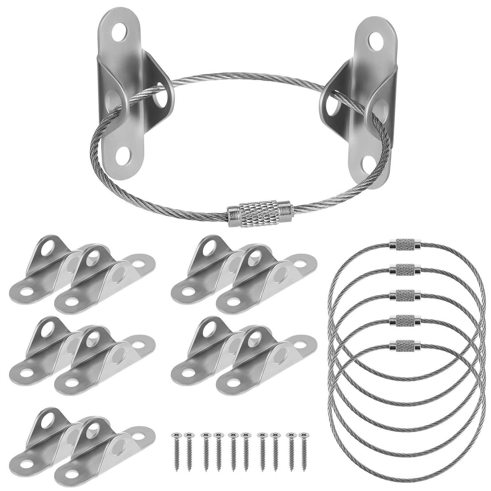 Earthquake Anchor Strap - 6 комплектов креплений для фиксации мебели