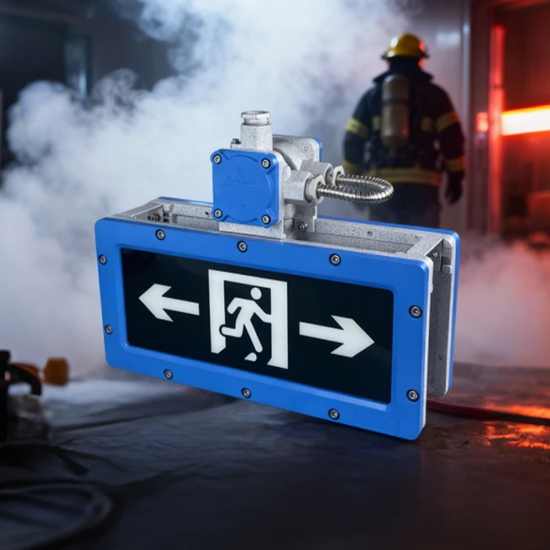 Emergency Exit Sign - Взрывозащищенный светодиодный аварийный указатель эвакуационного выхода