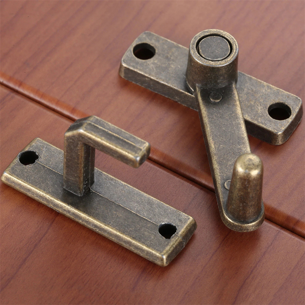 Security Chain Door - 1 комплект, бронзовая ручка замка для