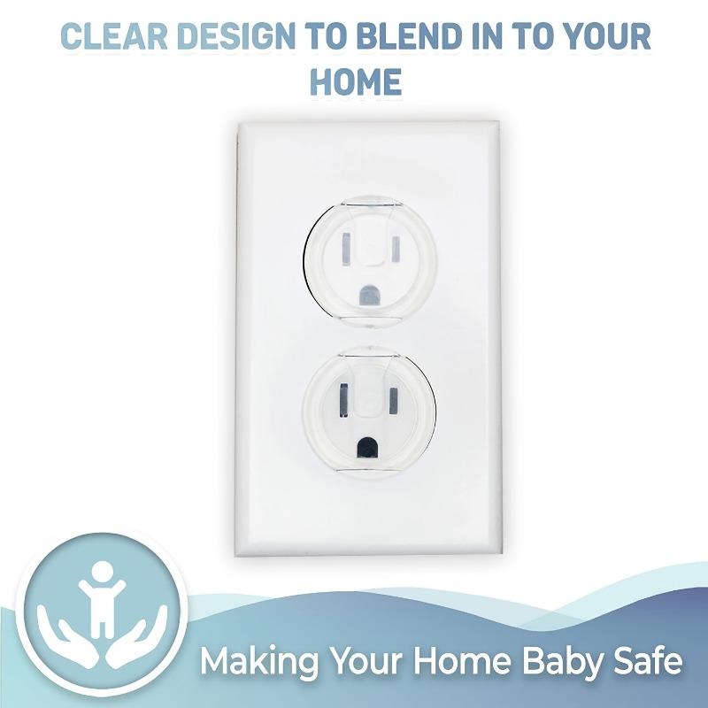 Outlet Cover Baby - Прозрачные защитные накладки на розетки для
