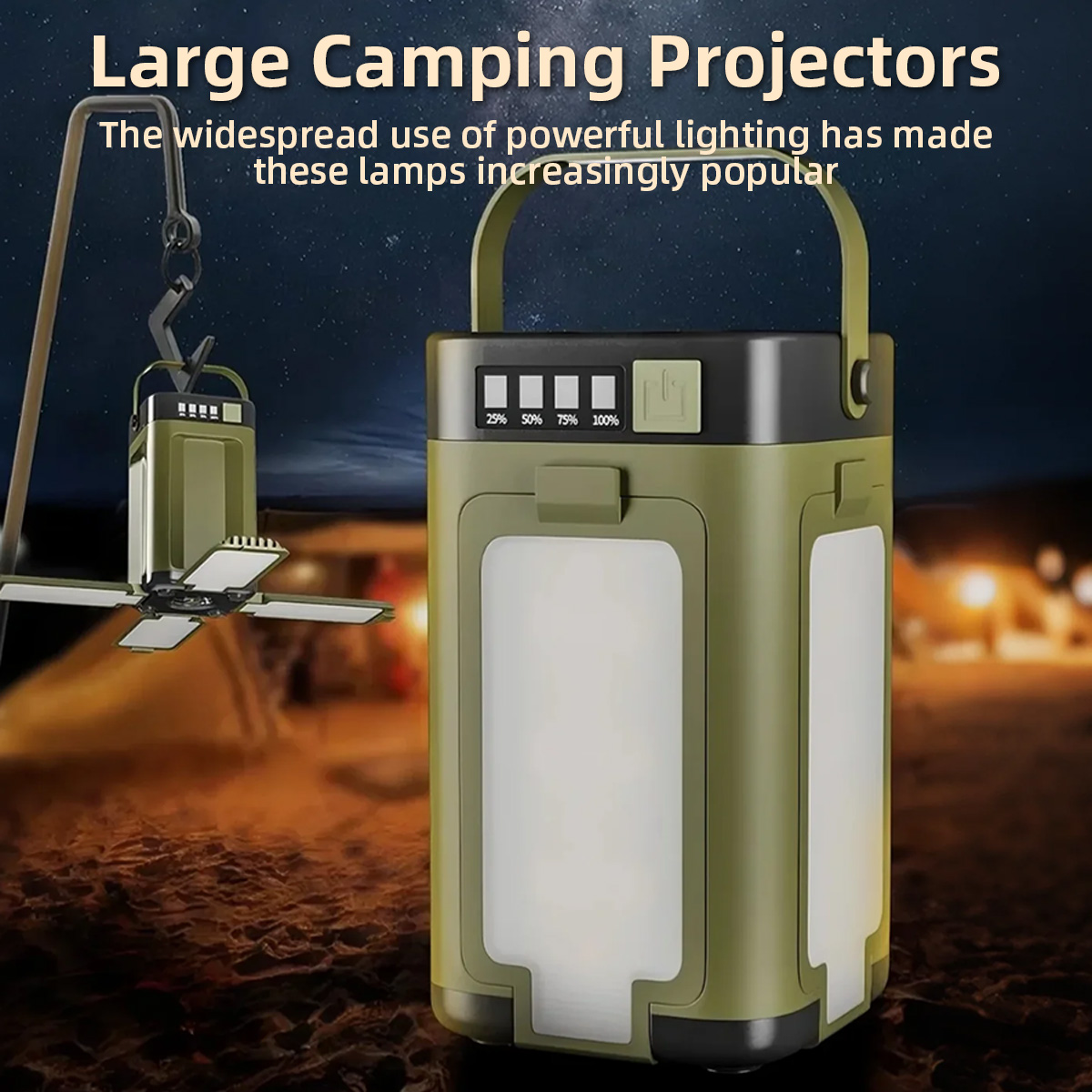 Power Outage Light - Портативный кемпинговый фонарь в форме четырехлистного