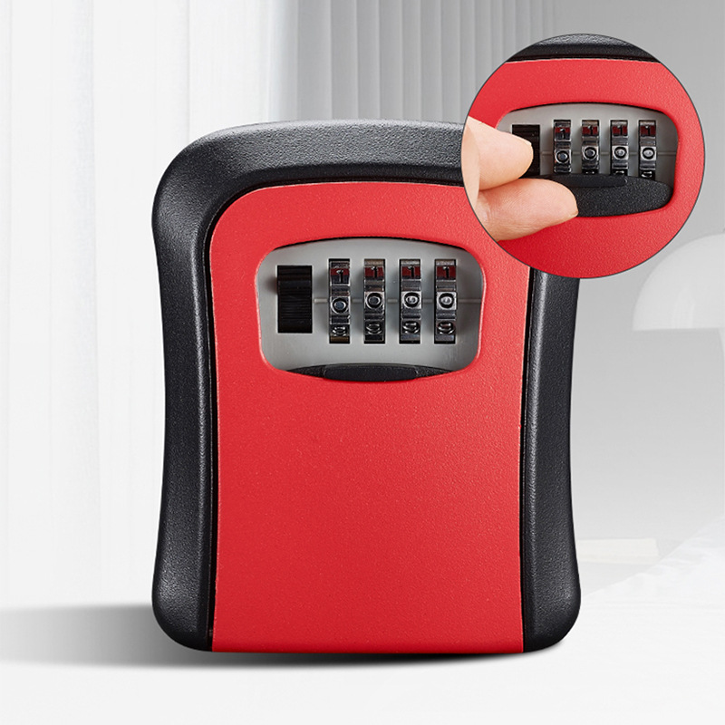 Настенный сейф для ключей с 4- – обзор и цена Lockbox Key Secure