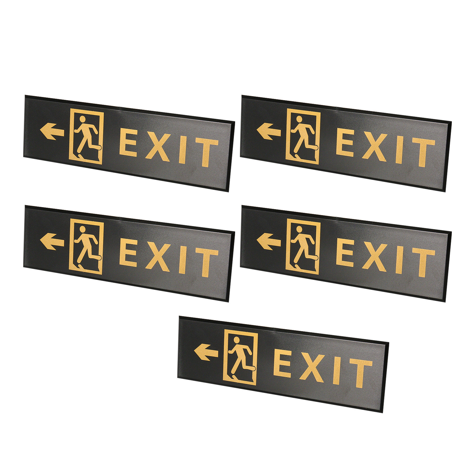5 шт. акриловых самоклеящихся  – обзор и цена Emergency Exit Sign