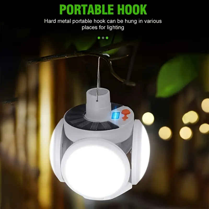 1, складной солнечный светильн – обзор и цена Power Outage Light