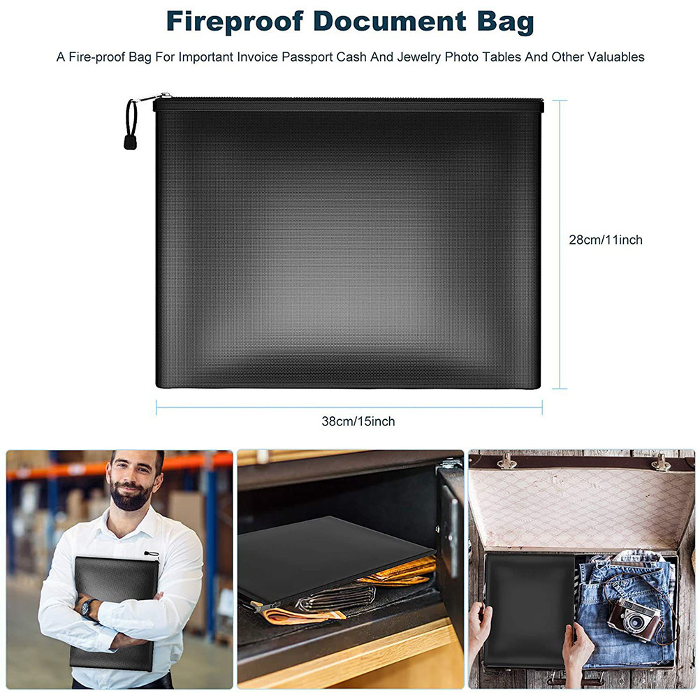 Огнеупорная водонепроницаемая  – обзор и цена Fire Safe Document